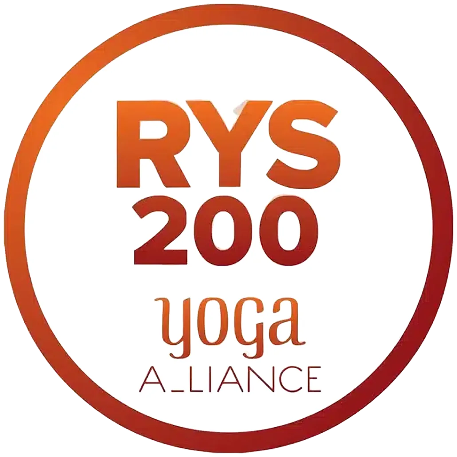 École certifiée Yoga Alliance — Registered Yoga School RYS 200